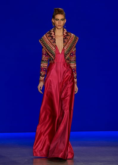 Naeem Khan FW2018 NYFW